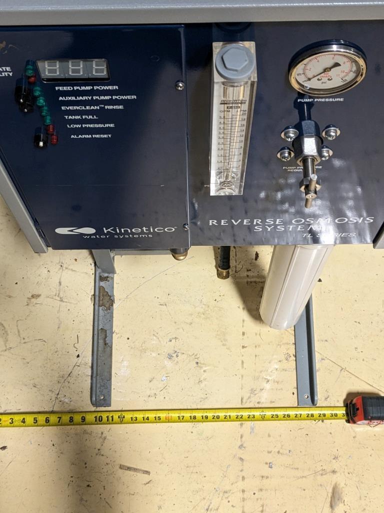 KINETICO REVERSE OSMOSIS WATER SYSTEMS SERIES TL 6000/8000 CR02000PF B2
