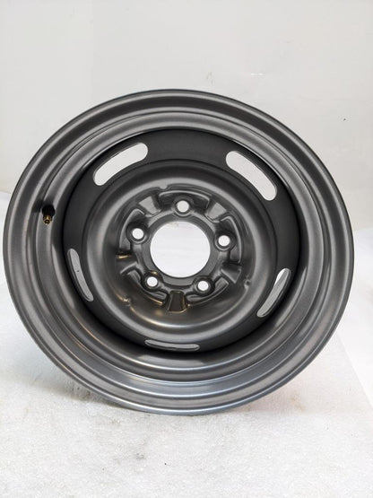 1 WHEEL VINTIQUES 344734044 34 CAMARO RALLYE SILVER SERIES 14X7 4.25BS NEW WR