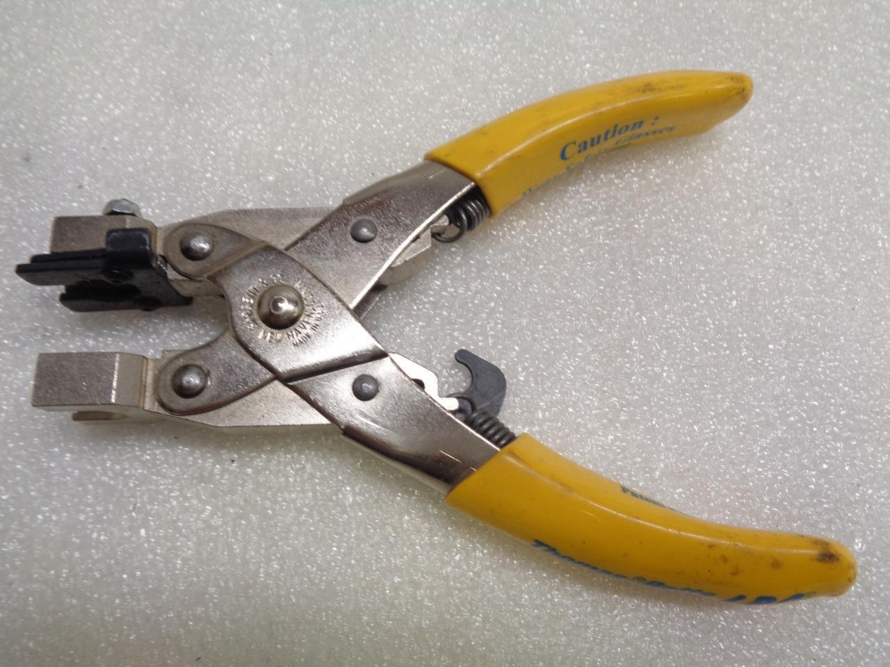 USED SARGENT 1098 CT Crimper, THOMAS & BETTS SNS RG6/59, F, RCA, BNC R22T8