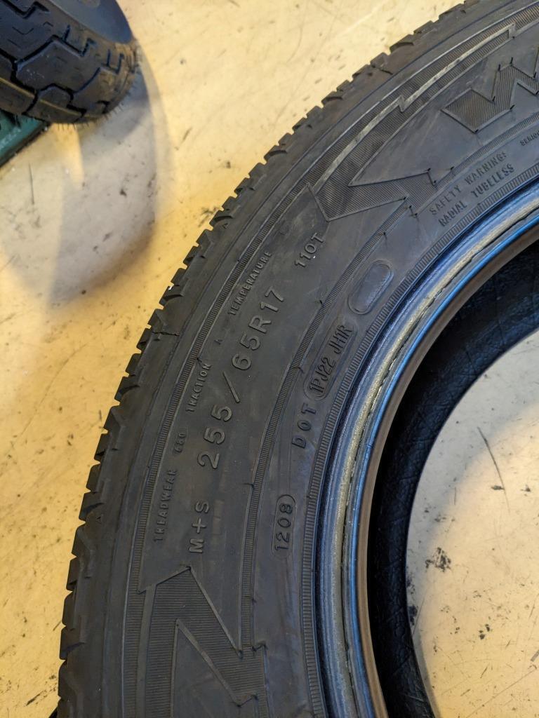 GOODYEAR WRANGLER FORTITUDE H/T BSW P 255 65 17 110T SL TIRE 157069622 CQ3