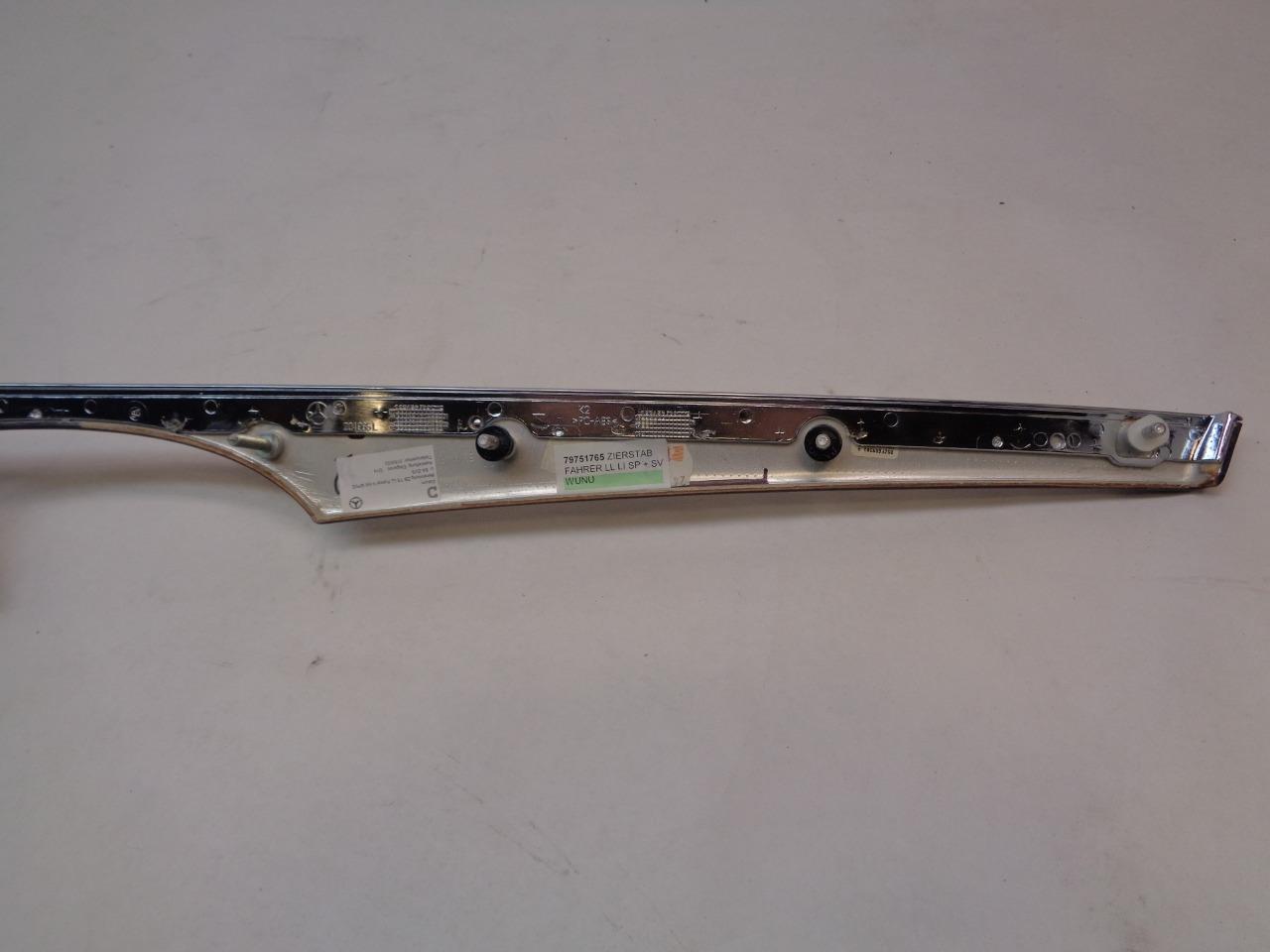 GENUINE 2003-09 MERCEDES E55 320/350/550 LEFT PANEL WOOD TRIM 21172011228J98 SR