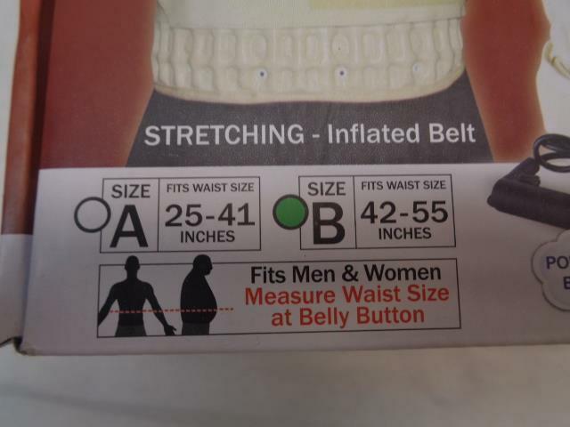 NEW DR HO'S PAIN RELIEF 2 IN 1 BACK RELIEF BELT SIZE B SR