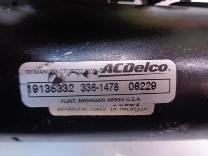 REMANUFACTURED ACDELCO STARTER MOTOR FITS CHRYSLER/DODGE/PLYMOUTH 19135332 R14B3