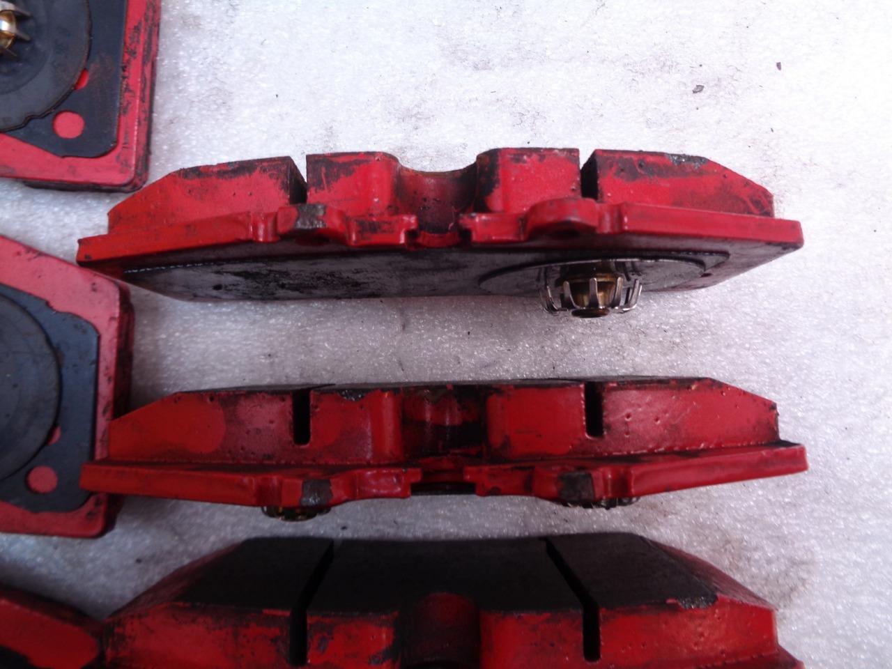 EBC RED STUFF CERAMIC FULL BRAKE PAD 8 PC SET FOR PORSCHE 928 48133767C R24T6