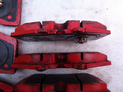 EBC RED STUFF CERAMIC FULL BRAKE PAD 8 PC SET FOR PORSCHE 928 48133767C R24T6