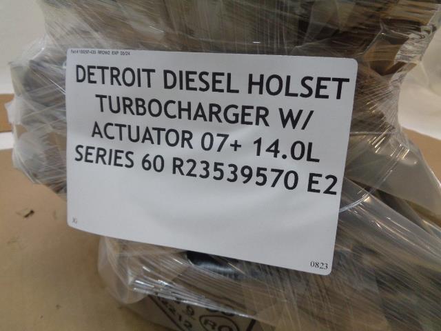 DETROIT DIESEL HOLSET TURBOCHARGER W/ ACTUATOR FOR 07+ 14L SERIES60 R23539570 E2