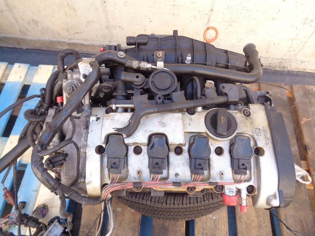 AUDI A4 VOLKSWAGEN PASSAT 2.0L I4 NO TURBO ENGINE ASSEMBLY BAY3