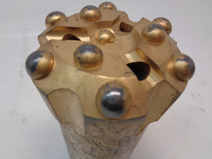 VERTEX HAMMER DRILL BUTTON BIT GOLD 3" HEAD DIA 5-1/2" LONG NEW H2