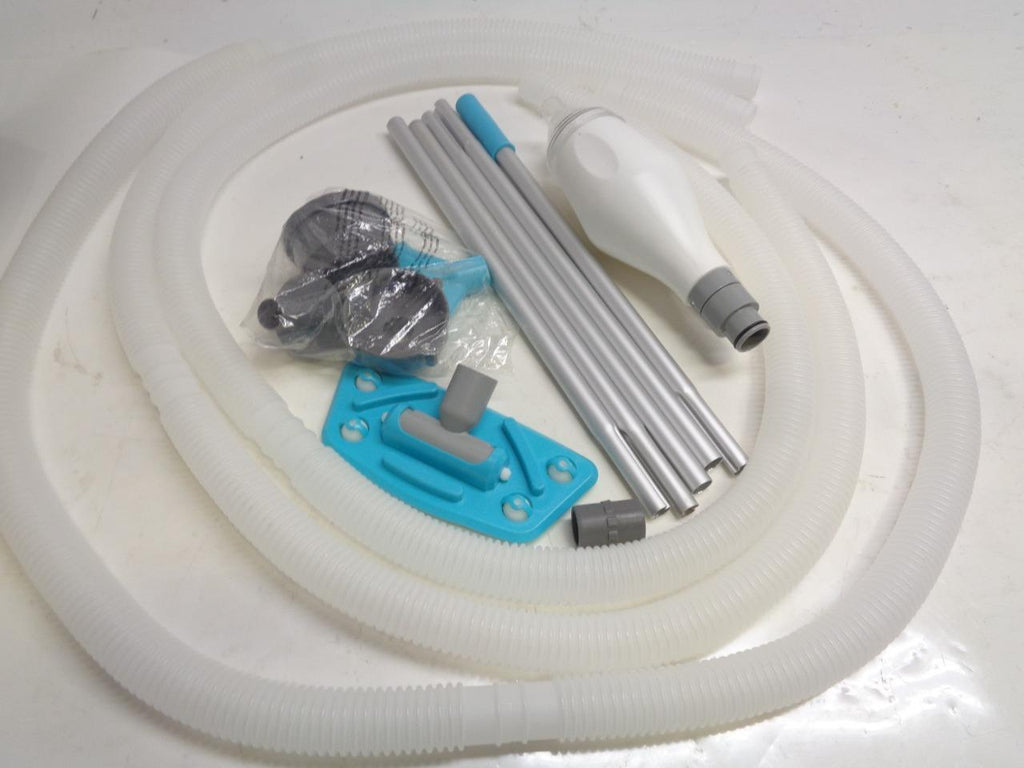 NEW SKOOBAMAX POOL VACUUM KIT 8-18' 530 GAL MIN./1300 GAL MAX. CAPACITY R28