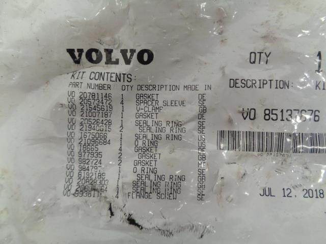 VOLVO HOLSET HE400VG TURBOCHARGER 5355484RV FOR VOLVO D13 ENGINE REMAN E2