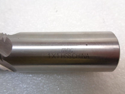 UNBRANDED 1"DIA. END MILL 6 FLUTE 2-1/8" CUTTING LENGTH, 4-1/2" FULL R22T6BM2