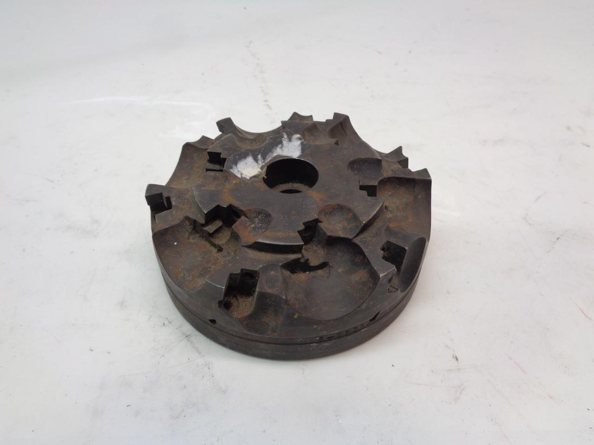 INDEXABLE METAL SURFACE MILLING TOOL (NO INSERTS ATTACHED) 6" DIAMETER NEW H2