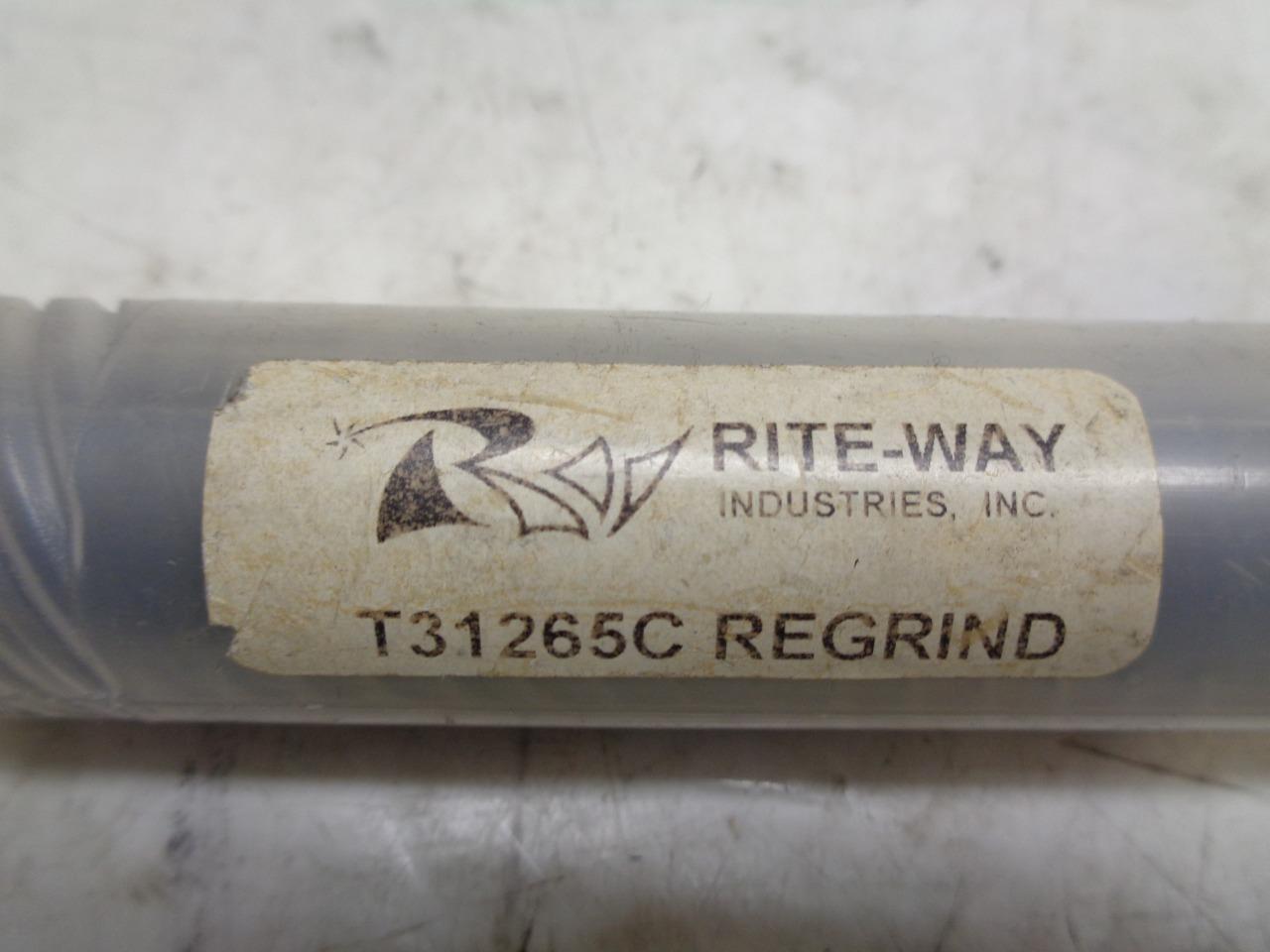 NEW RITE-WAY T31265C REGRIND DRILL BIT R22T6BM2