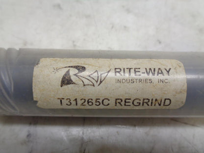NEW RITE-WAY T31265C REGRIND DRILL BIT R22T6BM2