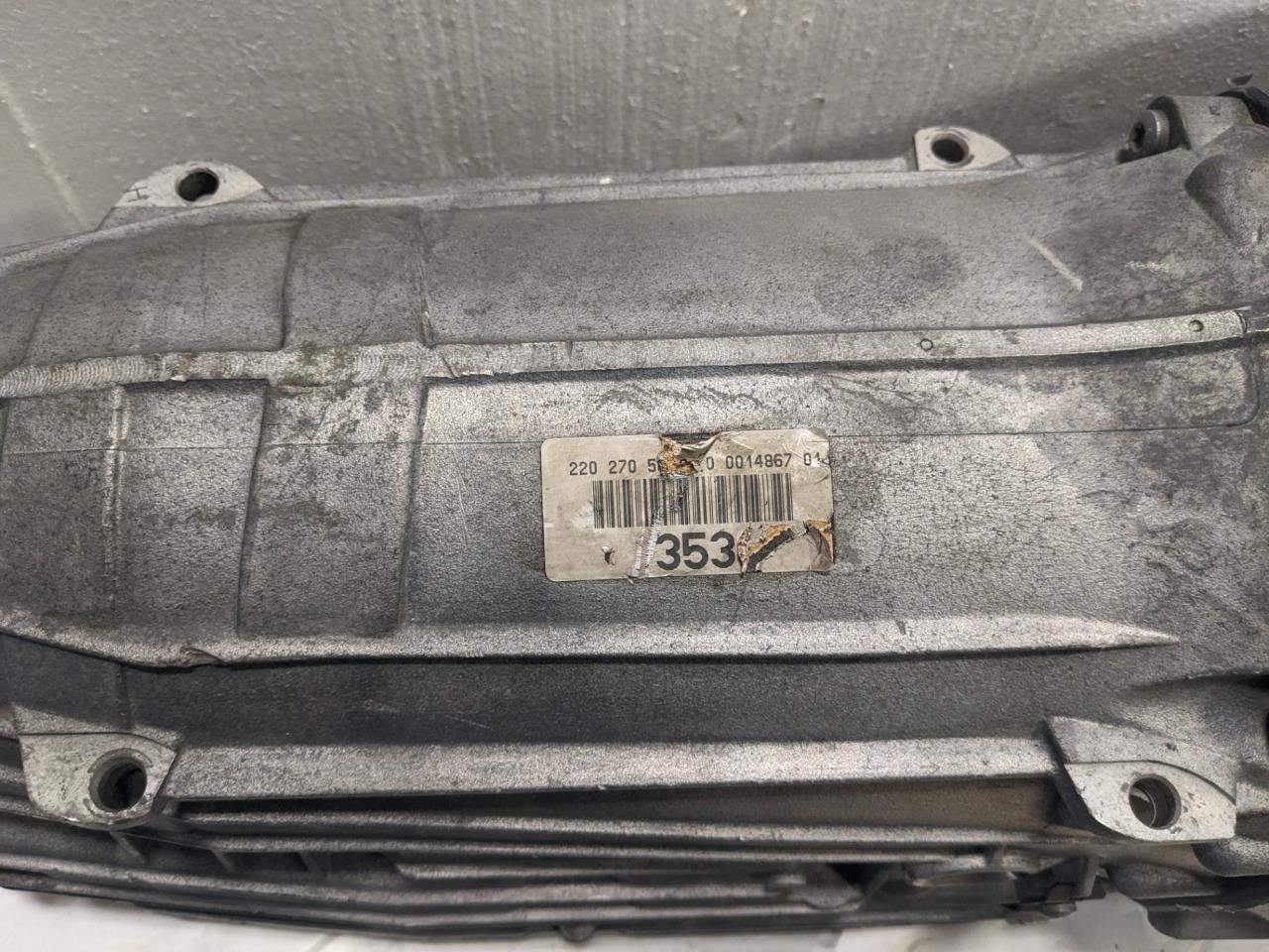 Mercedes 2202705701 2002 S Class 220 Type, AT, S500, ID 7 speed Transmission B2