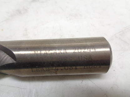 NEW NIAGARA 20244 CARBIDE END MILL 3/4"x1-3/8" 2 FLUTE R22T6BA