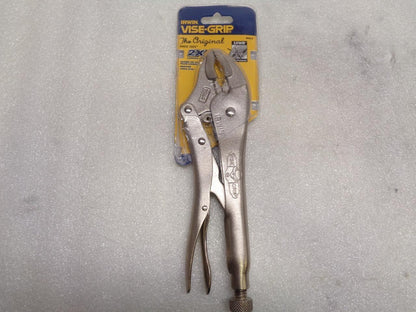 IRWIN 502L3 10WR 1-7/8" 10" CURVED JAW LOCKING PLIERS W/ WIRE CUTTER R22T5