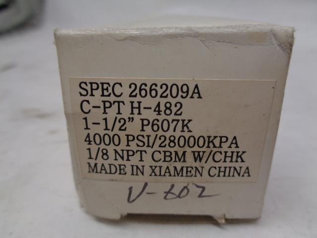 NEW AMETEK USG 0-4000 psi 0-28000 kPa PRESSURE GAUGE 266209A R17