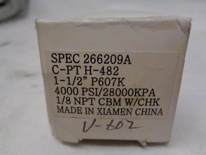 NEW AMETEK USG 0-4000 psi 0-28000 kPa PRESSURE GAUGE 266209A R17