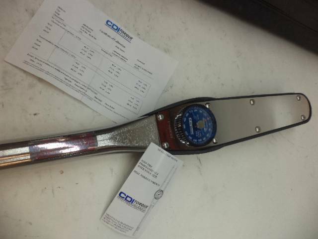 NEW NEWTON METERS CDI  3/4 DIALTORQUE WRENCH 0-480 NM 4804NLDNSS SR