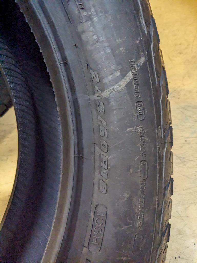 BFGOODRICH TRAIL TERRIAN T/A BSW P 245 60 18 105H SL TIRE 89637 CQ2