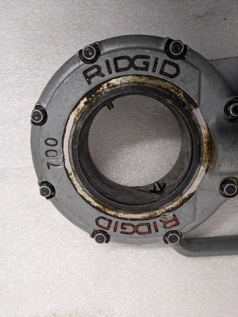 RIDGID 41935 MODEL 700 POWER DRIVE 1/8" - 2" 115V 0.5 HP 32 rpm THREADER USED H1