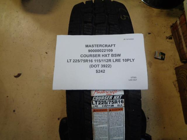 MASTERCRAFT COURSER HXT BSW LT 225 75 16 115/112R LRE 10PLY TIRE 90000022109 CQ4