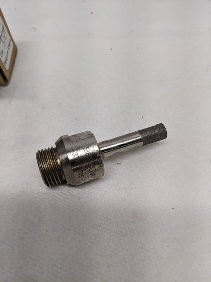 CRL HBT38 331747/025 3/8" BELGIAN THREAD ELECTRO-FORMED DIAMOND DRILL NEW D0