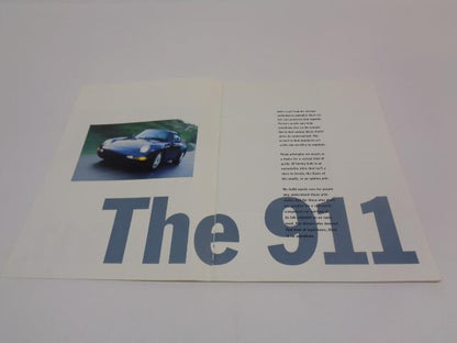 Porsche 911 (993) "The 911" Paperback Brochure 1995 WVK 191 321 GENUINE R25