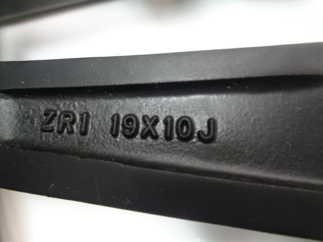 1 USED ZR1 Corvette Replica Wheel 19x10 SAE J2530 WR