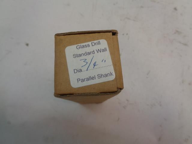 NEW CRL GLASS DRILL STANDARD WALL PARALLEL SHANK 3/4" DIAMETER 378438 R22T6