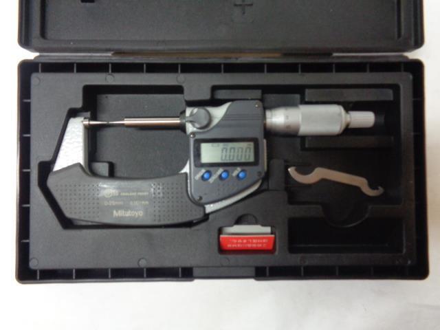 NEW MITUTOYO DIGIMATIC POINT MICROMETER 0-25mm 342-251-30 R17T1