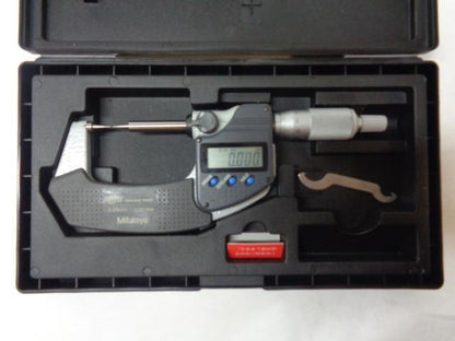 NEW MITUTOYO DIGIMATIC POINT MICROMETER 0-25mm 342-251-30 R17T1