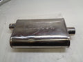 AERO EXHAUST STAINLESS STEEL 3" - 2.5" OFFSET CENTER MUFFLER OVERALL LENGTH 24"