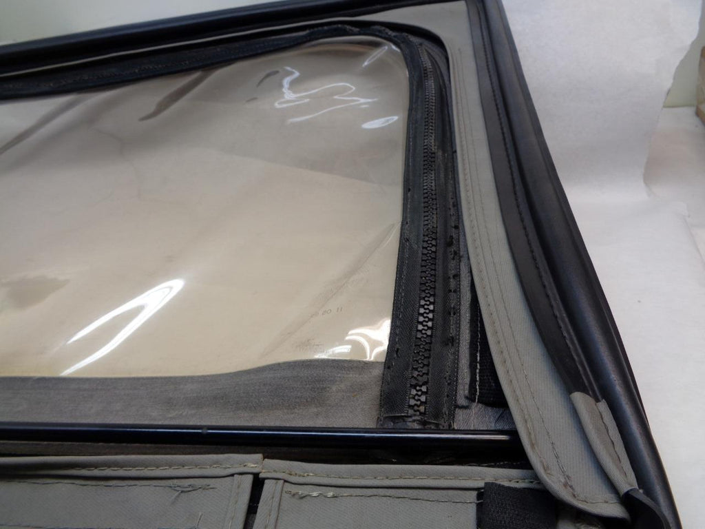 USED OEM JEEP WRANGLER TJ/LJ GRAY HALF WINDOW (PASSENGER) SR