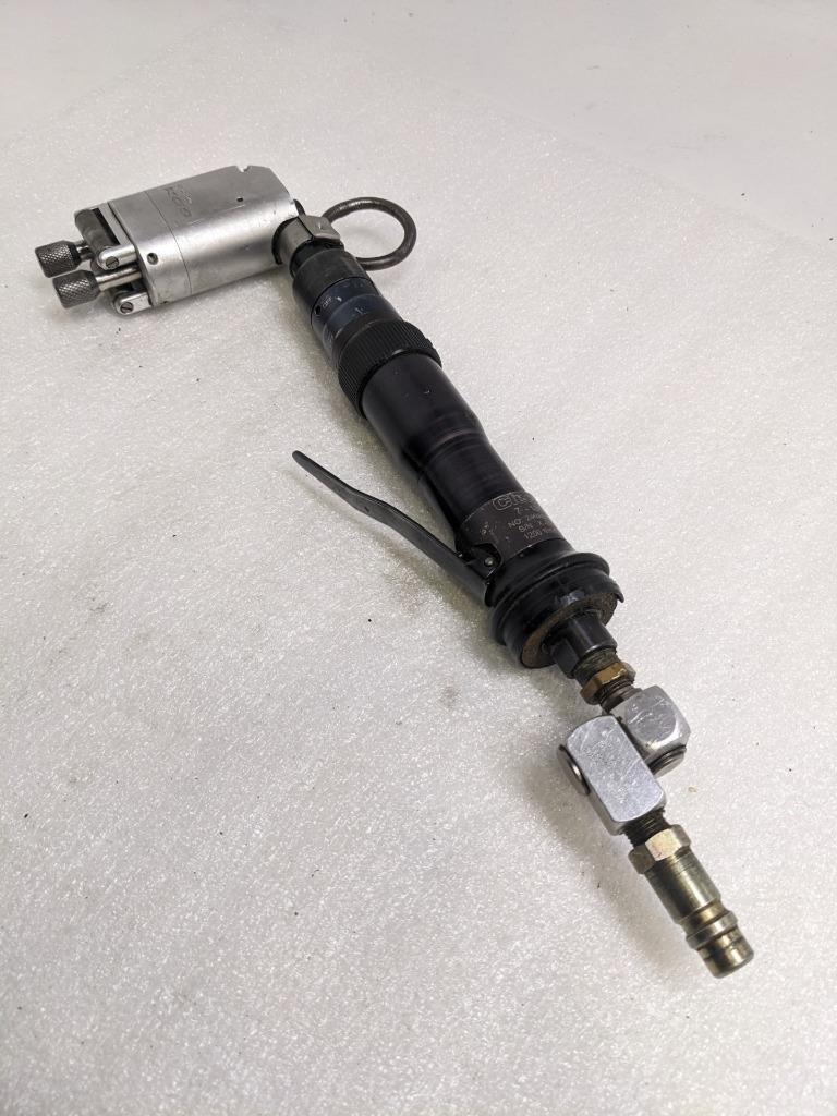 CLECO 24RAS13AM3 PNEAUMATIC ANGLE NUTRUNNER W/ GDX ROLL FORM HEAD USED R27