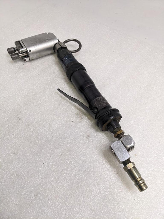 CLECO 24RAS13AM3 PNEAUMATIC ANGLE NUTRUNNER W/ GDX ROLL FORM HEAD USED R27