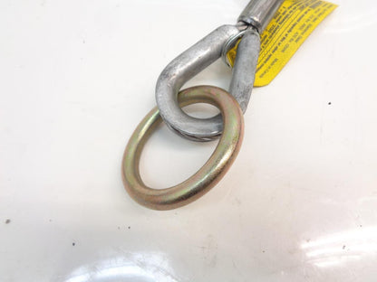 1 NEW DBI-SALA SILVER PASS-THROUGH ANCHORAGE CONNECTOR CABLE TIE-OFF 5900550 R28