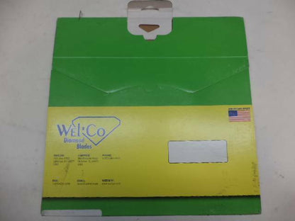 NEW WELCO 14" DIAMOND BLADE DRY CUTTING CONCRETE STONE AND BRICK DHS-1EV SP2T2