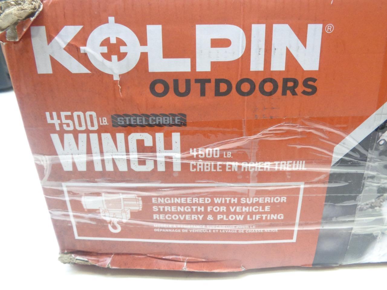 KOLPIN 4500LB STEEL CABLE WINCH 25-9450 R16