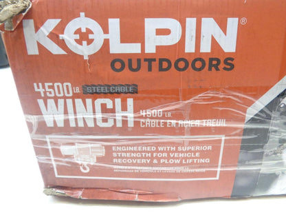 KOLPIN 4500LB STEEL CABLE WINCH 25-9450 R16