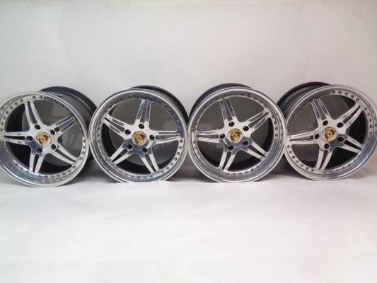 FORGELINE WHEEL FITS PORSCHE  SP3P 18X9.5 ET67.5 1 18X10.5 ET52.5 5X130 USED WR