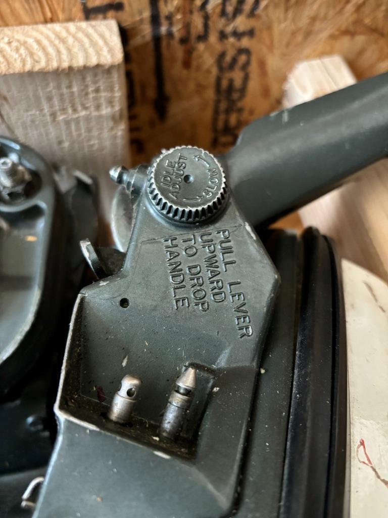 USED 1968 JOHNSON 9.5 HP OUTBOARD MOTOR MQ-14E B2