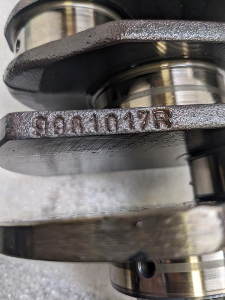 PORSCHE BOXSTER 987 05-08 3.4L CRANKSHAFT MAGNAFLUXED 9961017R USED 996G.L