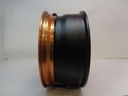 USED BRIXTON FORGED R10D TARGA 3 PC 20X9 5X112 MATTE BLACK/ORANGE WHEEL WR