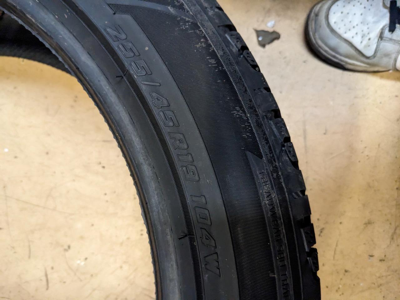 YOKOHAMA ADVAN SPORT EV A/S P 255 45 19 104W XL TIRE 110140563 CQ3