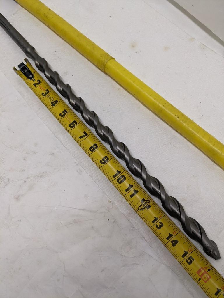 RELTON MX-14-22 7/8" X 16" DD HAMMER BIT SDS-MAX SHANK SINGLE CUTTER NEW R29