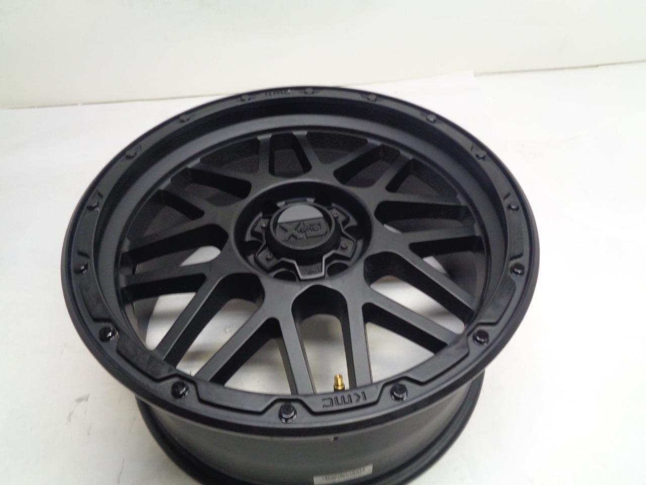 NEW KMC KM544 MESA 20X9 6X135 ET18 SATINBLACK GLOSS BLACK LIP WHEEL WR