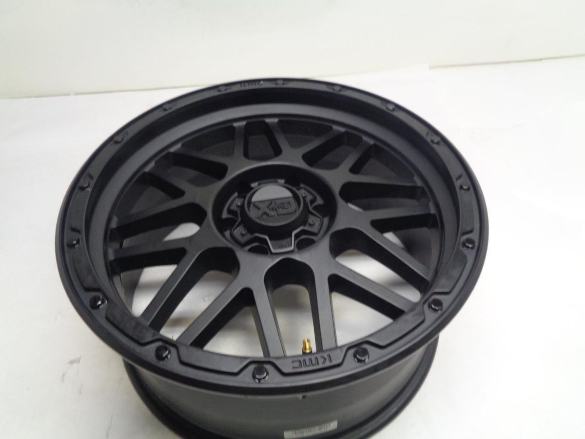 NEW KMC KM544 MESA 20X9 6X135 ET18 SATINBLACK GLOSS BLACK LIP WHEEL WR
