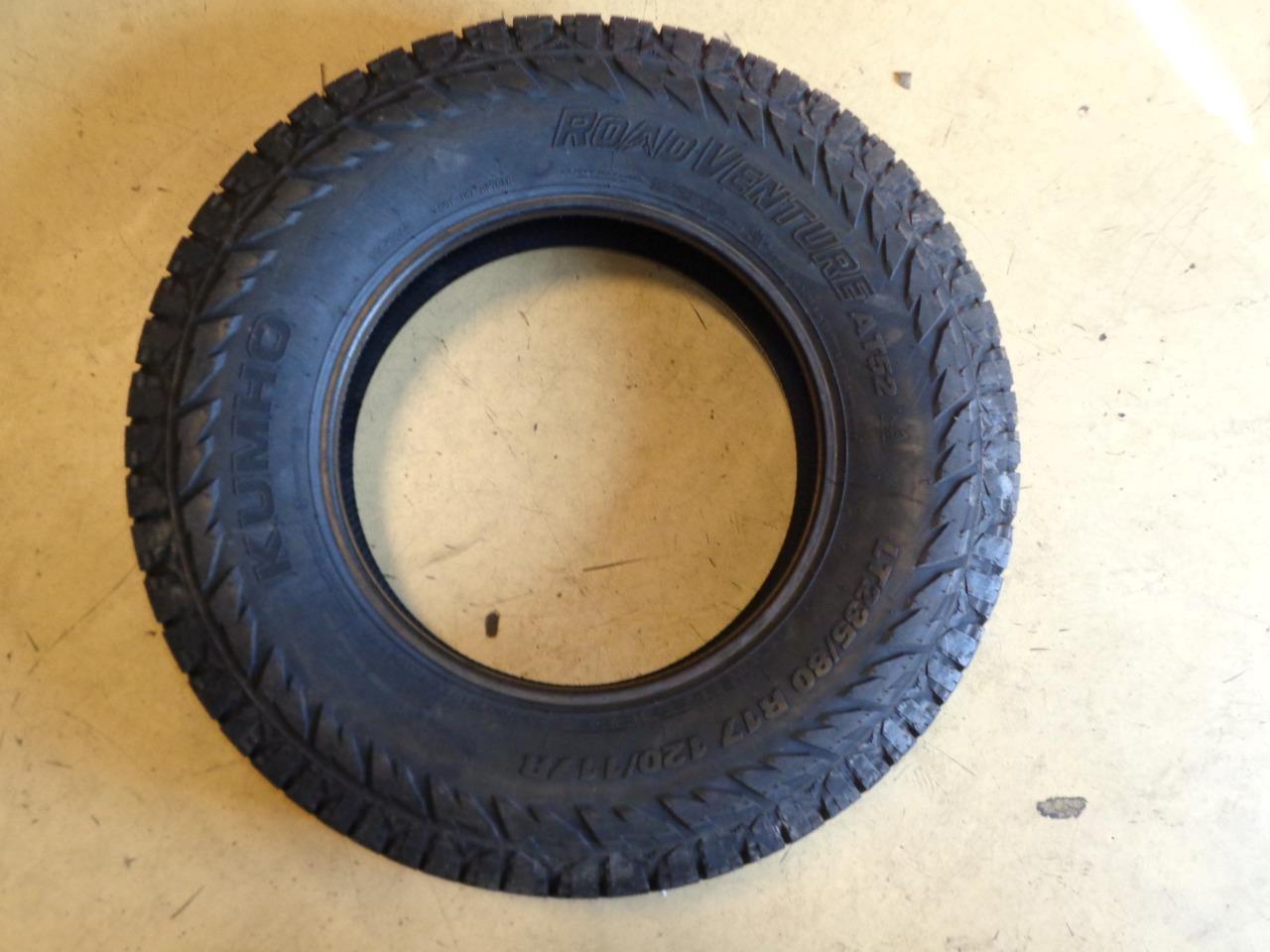 1 KUMHO ROAD VENTURE AT52 LT 235 80 17 120/117R LRE 10PLY TIRE 2283873 BQ1